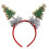 Sprankelende kersthaarband Ster/boom Haarstylingaccessoire-B 1