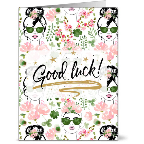 36 Good Luck Cards with 12 Different Designs (36 Set) 1