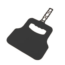 Hittebestendige campingkookventilator Draagbare BBQ-blazer-Zwart