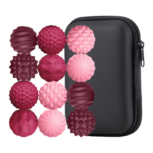 Textured Sensory Balls For Engaging Parent Child-Red