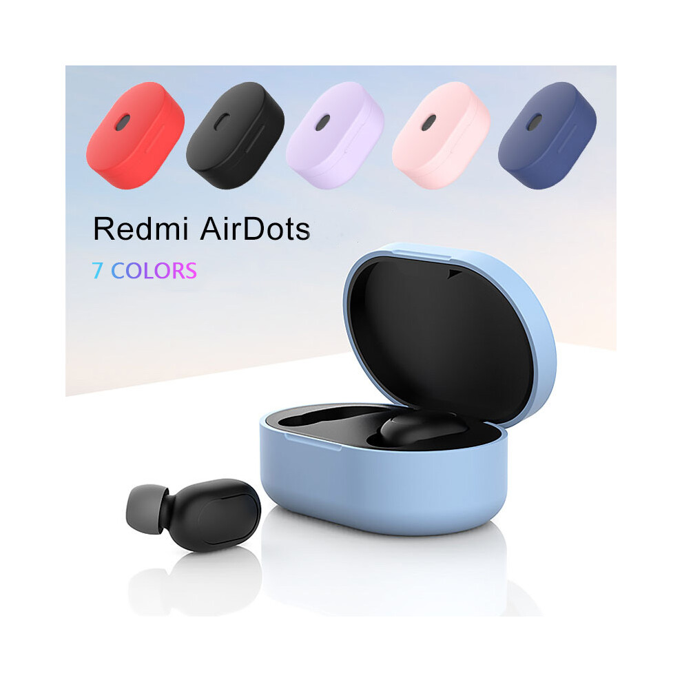 (Mint ) Silicone Cover For Xiaomi Redmi Airdots Wireless Headphone Earbuds Earphone Case Green 110691429902