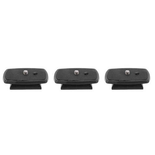 3X Mounting Bracket Adapter Tripod Quick Release Plate