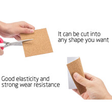 Self-Adhesive Cork Coasters,Cork Mats Cork Backing Sheets for Coasters and DIY Crafts Supplies (80, Square)