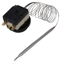 4X 1NC 1NO AC 250V/380V 16A 0-40C Temperature Control Capillary Thermostat