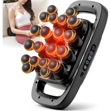20- Massage Gun Set, Deep Tissue Percussion Massager with 3 Modes & 30 Intensities for Back/Legs/Waists