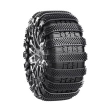 Sneeuwkettingen voor Auto'S, Antislip Noodaccessoires, Antislip Bandenkettingen, Verstelbare Accessoires voor Autobanden