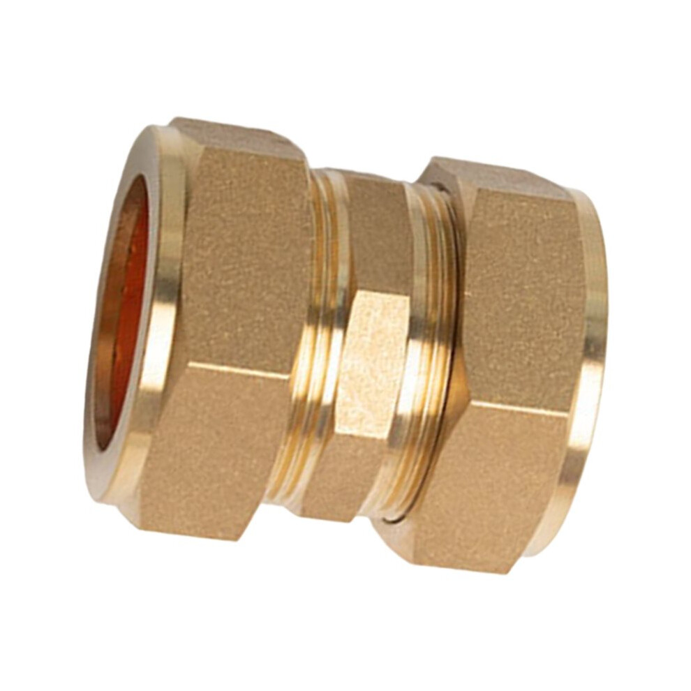 Plumbstation 35Mm Straight Compression Coupler For Secure, Watertight Plumbing Connections 6032794273135