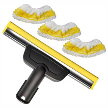 Steam Cleaner Window Nozzle with Microfibre Cloths for SC1-SC5 CTK10 CTK20 Cleaning for Glass Window Mirror