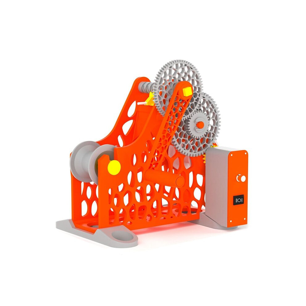 3D Filament Winder Hand-Cranked Spool Wrapping Tool For 3D Printing Filament Winder Orange Eu Plug 4713241340144