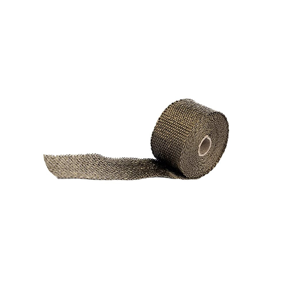 5M Fireproof Pipe Wrap,Heat Shield Tape With 2 Clamps, Anti Scalding Chimney Stove Flue Protector 4712762778412