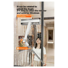 1.5m Glass Cleaning Squeegee Mop Multi Purpose Floor Mop for Glass Tile and Floor Ergonomic Design for Home Cleaning
