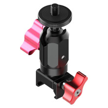 Piastra Girevole Omnidirezionale A 360 con Testa A Sfera da 17 mm, Morsetto Scorrevole NATO con Filettatura da 1/4 Pollici A Sgancio Rapido per
