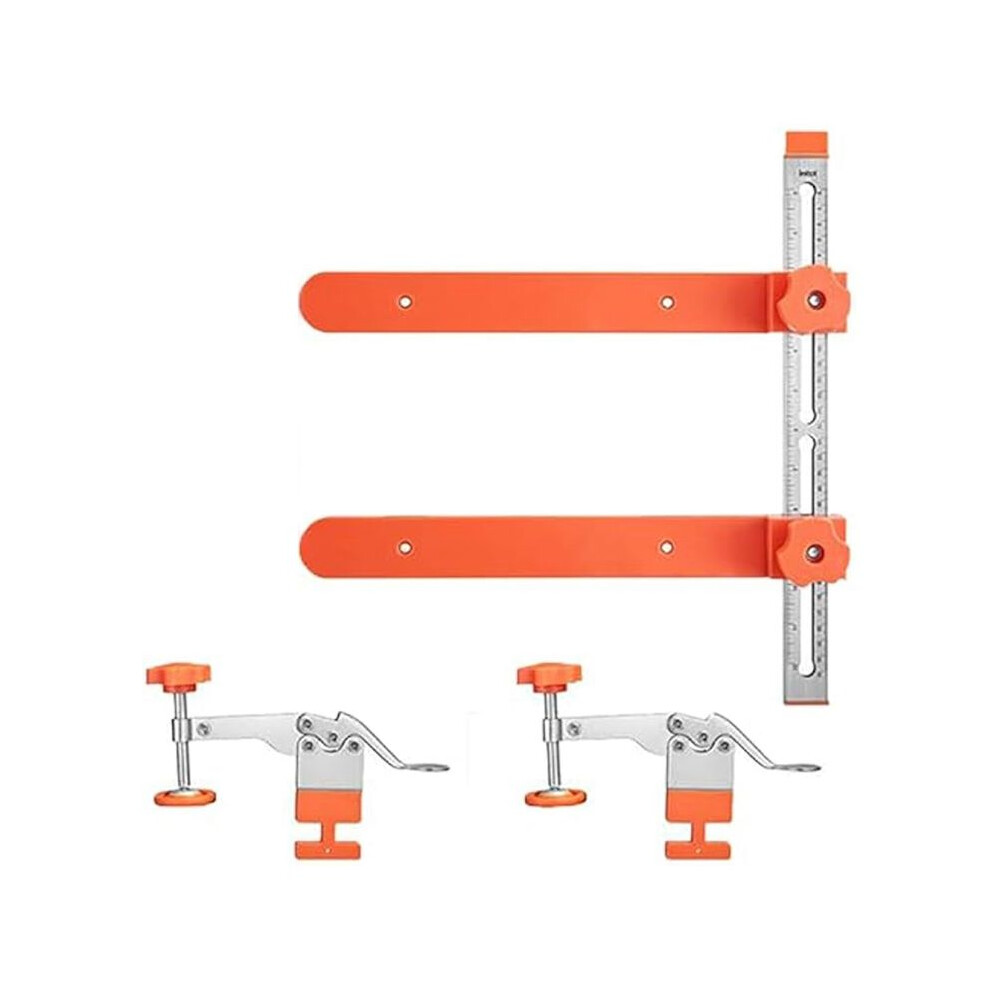 Drawer Slide Installation Jig Kit,Drawer Slide Tool,Precision Cabinet Hardware Jig,Shelf Pin Jig Hinge Jig For Cabinets 4713774055560
