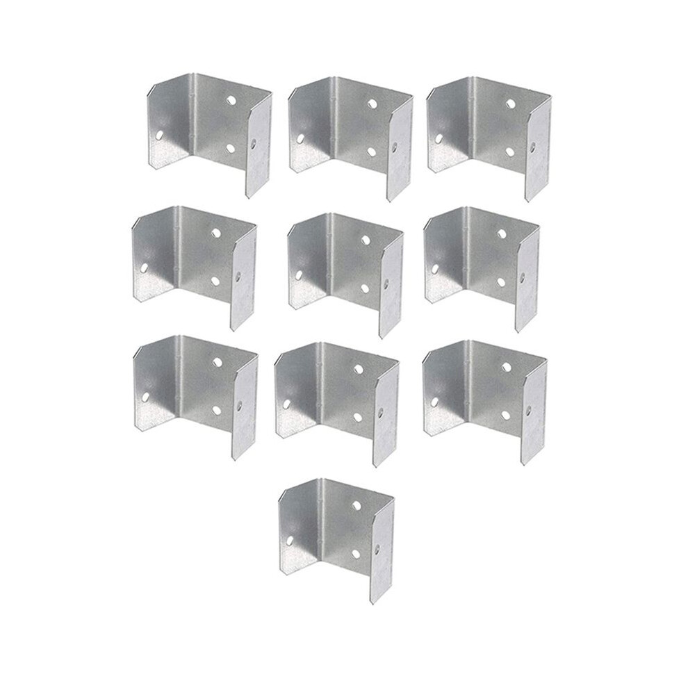 Fence Panel Clips Trellis U Clip Bracket For Timber Posts, Secure Fence Or Refixpanel Galvanised Fencing Clips 35Mm 4711219120606