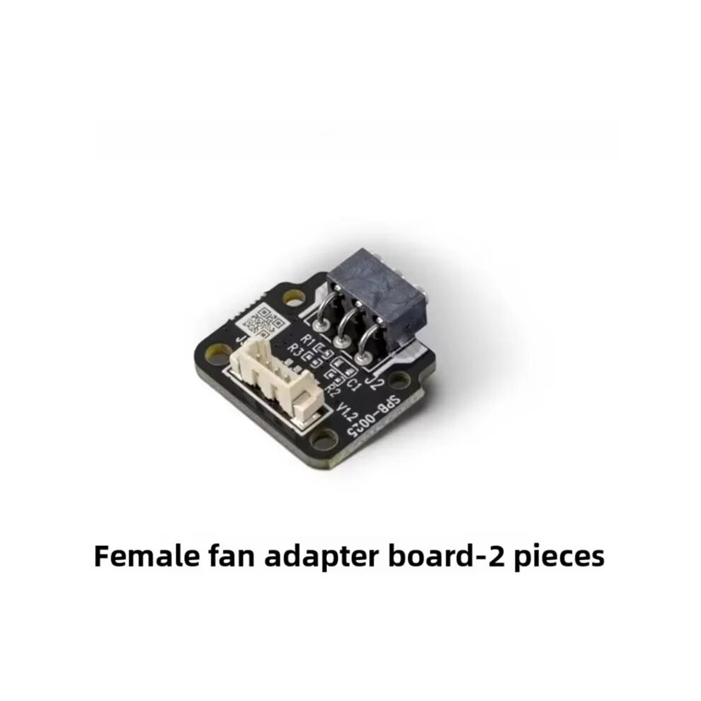 2Pcs For Snapmaker U1 Female Fan Adapter Board 3D Printer Controlling Fan Speed Optimizes Heat Dissipation Efficiency 4714239752048
