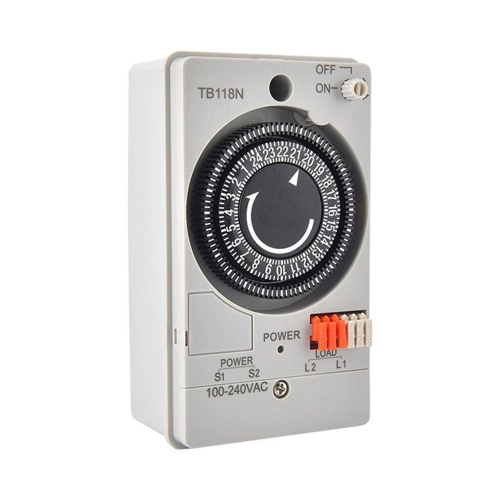 Ac Timer 24 Hour Timer Nimh Battery Power Failure Compensation Reliable Data Storage 110-240V Timer 4713241332545