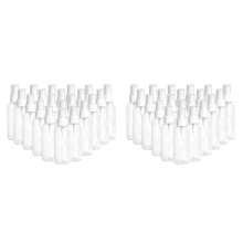 100PCS 75Ml/2.5OZ Mist Spray Bottle Premium Transparent DIY Crafts Empty Pump