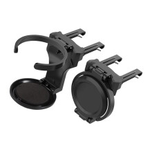 Porte-gobelet pliable pour véhicule, cendrier intégré, matériaux