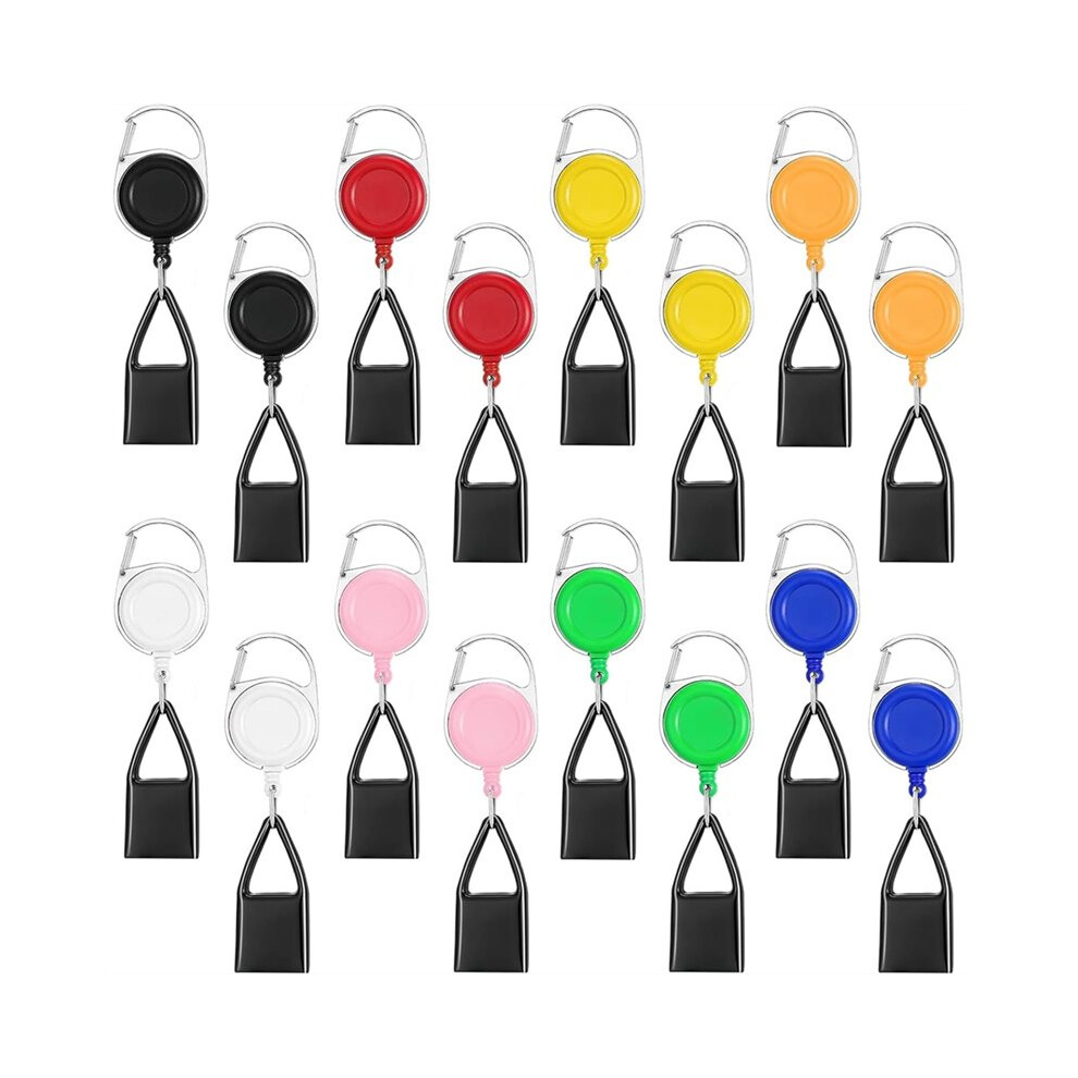 16 Pcs Retractable Lighter Leash,Keychain Lighter Holder With Clip Classic Lighter Cover Single Clip For Convenience 4712536711249