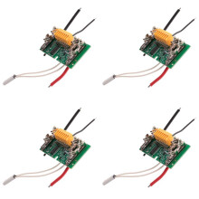 4X PCB Circuit Module Board Parts,Li-Ion Protection for Replacement Battery PCB Li-Ion 18V Battery PCB Chip Board