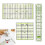 3 Righelli Trasparenti per Cucito, Righelli per Quilting per il Taglio di Tessuti, Righelli per Cucito, Modelli per Patchwork e Accessori 1