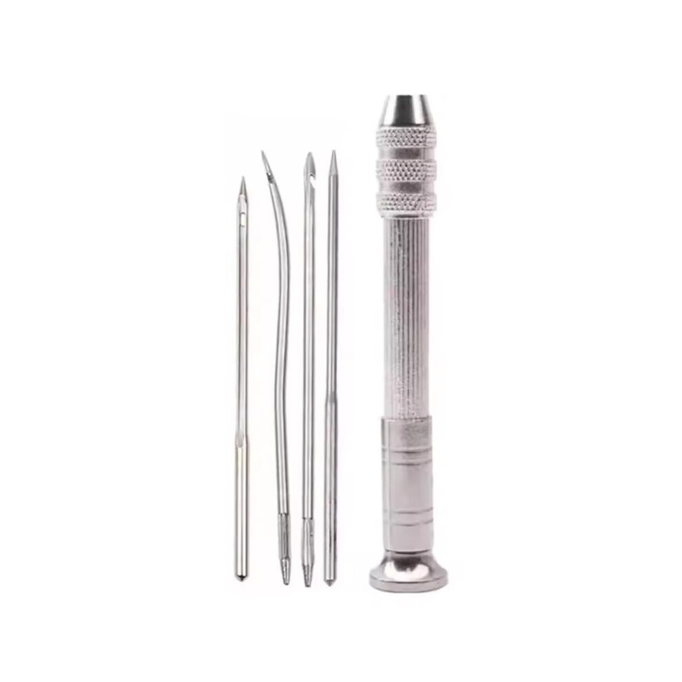 5Pcs Leather Sewing Awl Set, Multifunctional Diy Leathercraft Repair Tools For Shoes 4711164200293