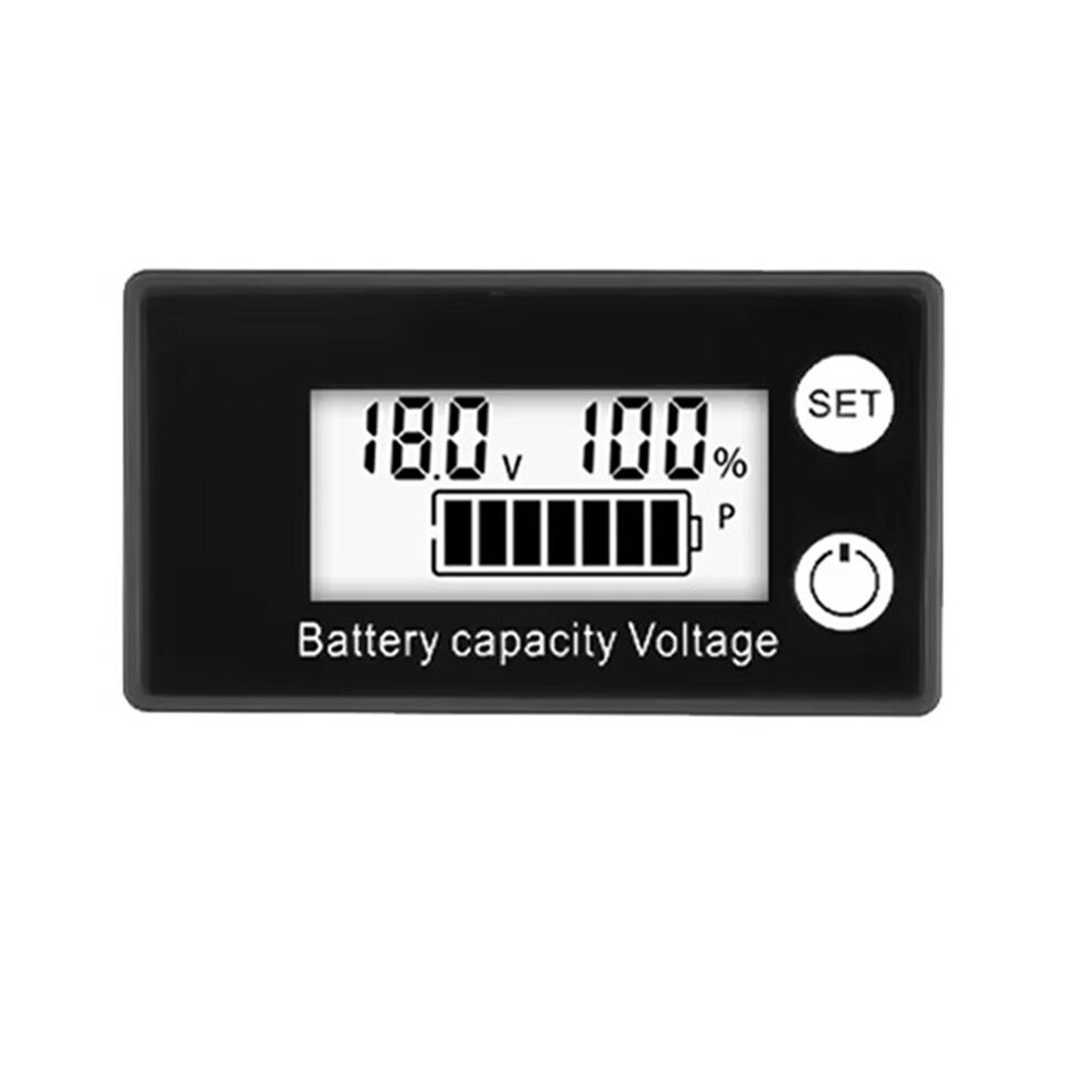 Battery Voltmeter 8-100V Capacity Indicator Power Meter Lithium Lifepo4 Lead-Acid Cell 12V 24V 48V Lcd Screen B 6032687732596