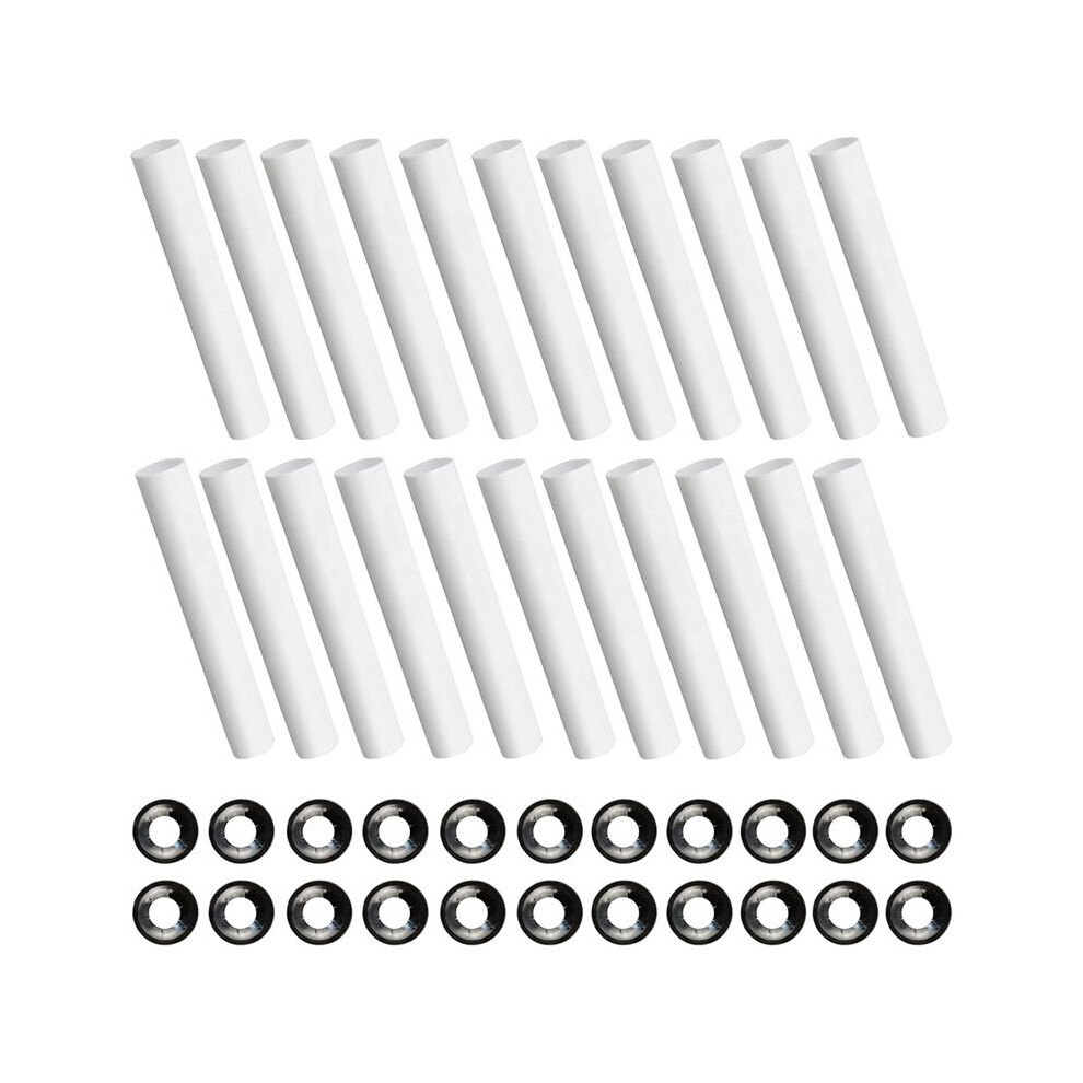 Garage Door Hinge Quiet Roller Sleeves 11Mm Id 80Mm Length Roller Shaft Nuts Bearing Gaskets For Cars Rv Garage Doors 4713492606044