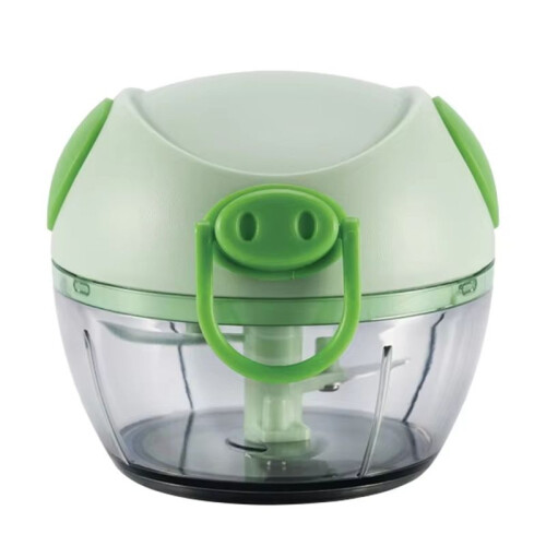 Portable Garlic Cutter - Manual Multi-Functional Vegetable Cutter for Kitchen, Small Garlic Machine for Easy Puree