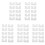50Pcs/Lot Replaceable Ceramic 18 Teeth Pet Ceramic Clipper Cutting Blade for  A5 Series 1