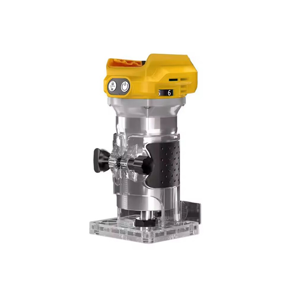 Brushless Electric Trimmer Woodworking Trimming Machine Wood Router Milling Engraving Slotting Machine Fit 18V Battery 4714239781635
