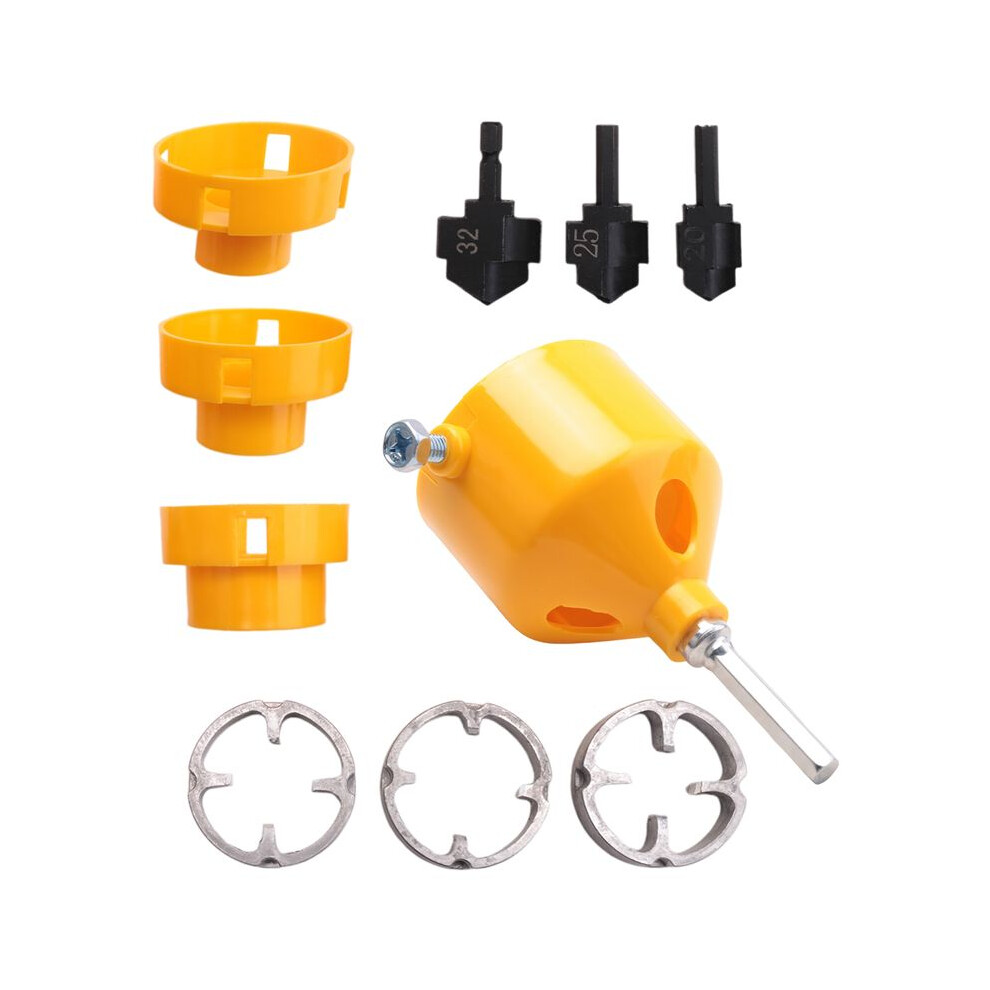 Ppr Lifting Stepped Drill Bit With Pvc Pipe Threader Water Pipe Expansion Drill Punch Plumber Power Tool 6032697231195