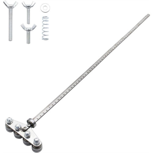 Professional Circular Saw Guide Rail for PrecisionCutting - Adjustable Stainless Steel Caliper for Circular Saws