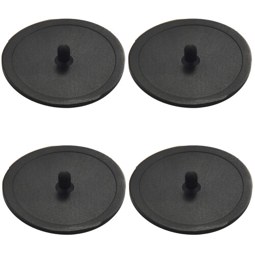 4X Blind Filter Backflush Disk Rubber for Espresso Machines Brewing  Backwashing Gasket
