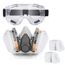 Reusable Half Face Cover Set,Personal Protective Filter for Painting,Welding,Same Scene As 6000 6200