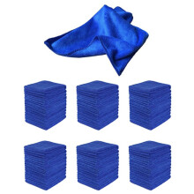 200Pcs Absorbent Microfiber Towel Car Care Home Kitchen Washing Clean Wash Cloth Towel