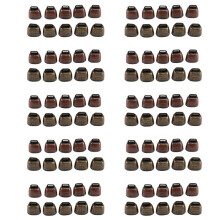 100 STK Ko Häst Får Som Betar Små Mässingsklockor, Cowbell Retro Bell för Hästfår Som Betar Koppar, Cow Bells Noise Maker