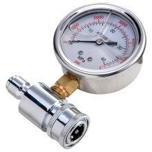Hoch Druck Reiniger, 6000 PSI, 3/8 Zoll Schnell Kupplung, Manometer GeräT für Hochdruck Reiniger
