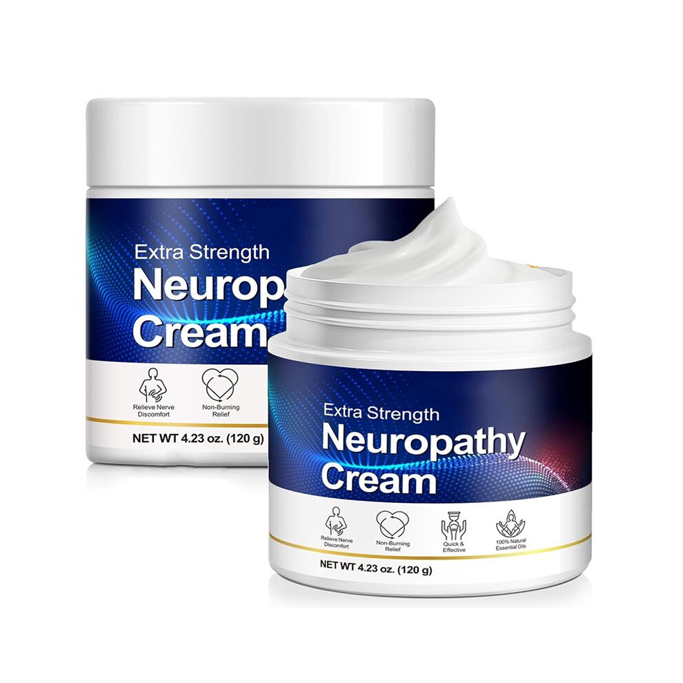 Cream Neuropathy Nerve Relief Natural Calm Soothing Pain Relief Massage Gel For Muscle & Joint, Feet, Legs, Hands