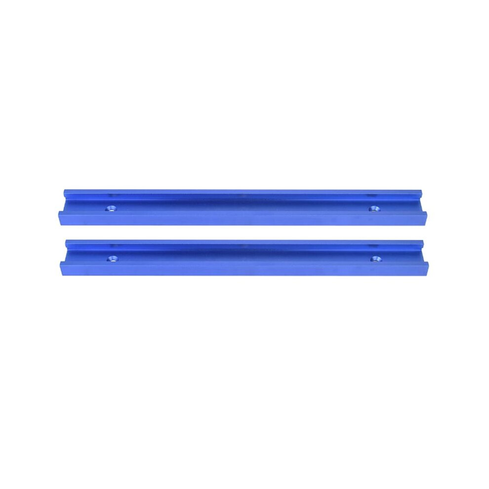 2Pcs 30 Type T-Track T-Slot Miter Track Jig Fixture Slot Connector Woodworking Chute Rail Carpentry Tools 30cm-image-OPC-PTPKVB9-NEW