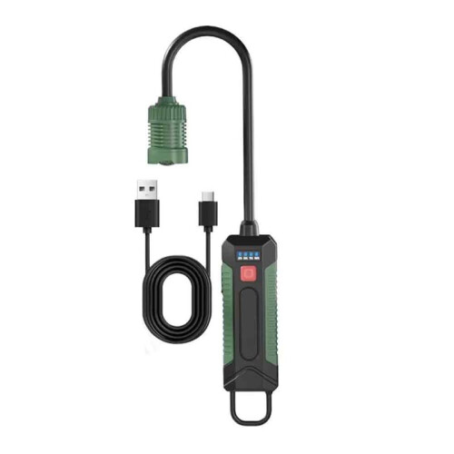 Magnetic Work Light Bendable Rechargeable 3 Modes Working Lamp Work Lamp for Machine Tools for Balcony Courtyards A