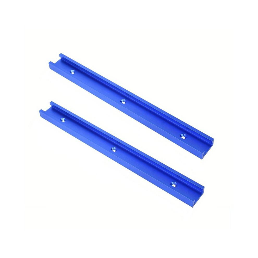 2Pcs 30 Type T-Track T-Slot Miter Track Jig Fixture Slot Connector Woodworking Chute Rail Carpentry Tools 40Cm 4711970028166
