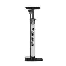 WEST BIKING 140PSI Bicycle Air Pump with Barometer for Schrader/Presta Valve Inflator MTB Road Bike Motorcycle B