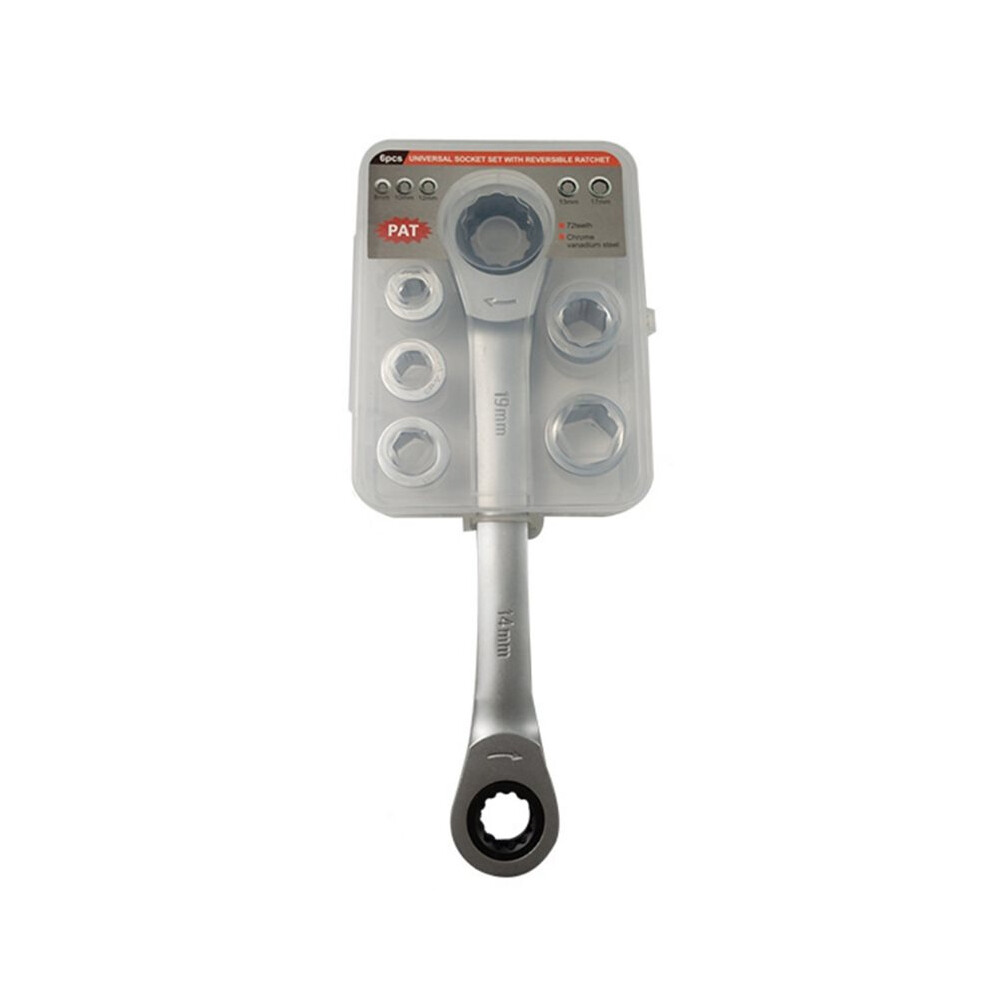 Ratchet Wrench Shaking Spanner Interchangeable Combination Set Removable Spanner For Auto Repair And Home Diy Tools 4711824182389