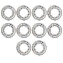 10PCS 6800ZZ Bearings 10x19x5 mm Metric Thin Section 6800Z Bearings 6800 ZZ 61800