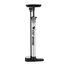 WEST BIKING 120PSI Fahrradluftpumpe für Schrader-/Presta-Ventil, Geeignet für MTB, Rennrad, Motorrad,  B