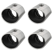 4X for  Accord 2008 2009 2010 2012 REAR MUFFLER TIP PIPE STEEL EXHAUST TAIL