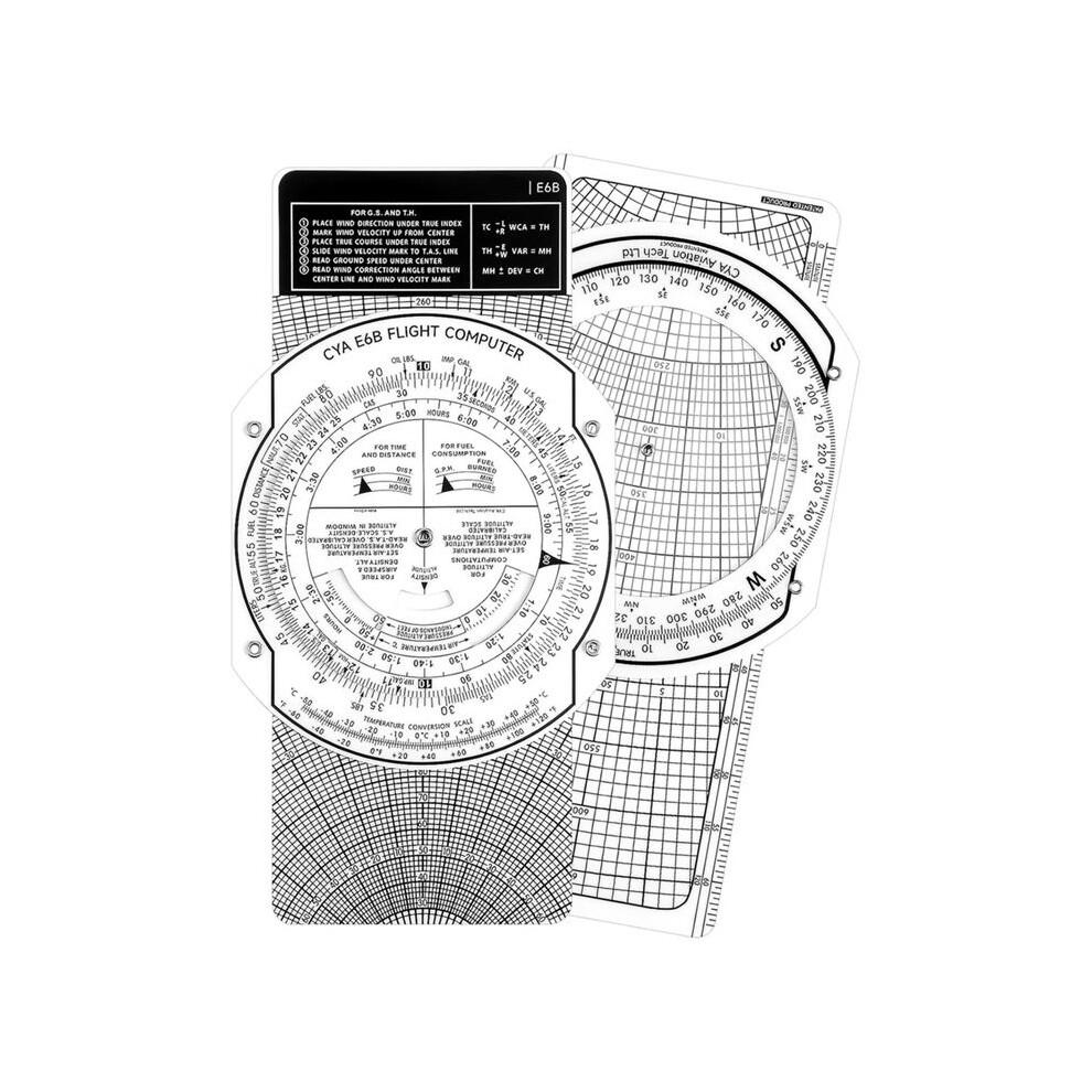E6b Flight Calculator Flight Computer Calculator Essential Flying Training Student Tools For Flight Flying Training 6031947216647