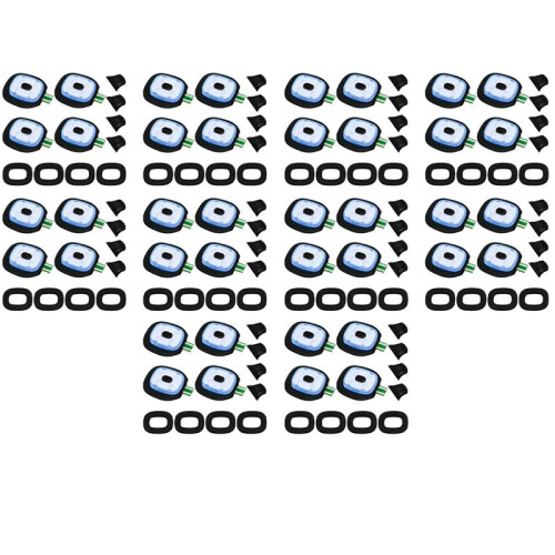 USB Rechargeable Light for LED Knit Beanie Hat, 40 Pieces, Strong Medium and Weak Light Mode LED Hat USB LED Lights