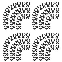 Champagne Bottle Clips Champagne Bottle Single Holder Safety Clips for Candle (96 Pieces)